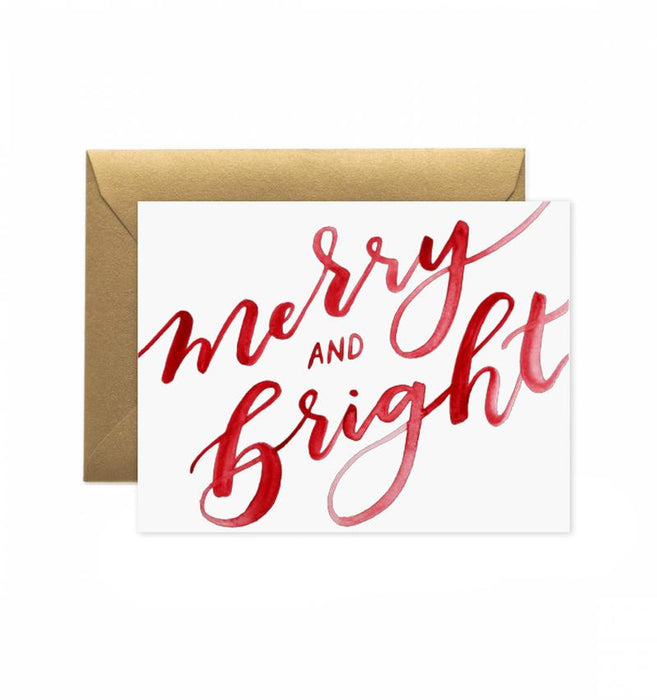Card Merry and Bright