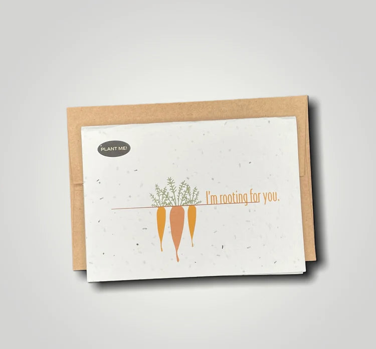 Rooting for You Plantable Card