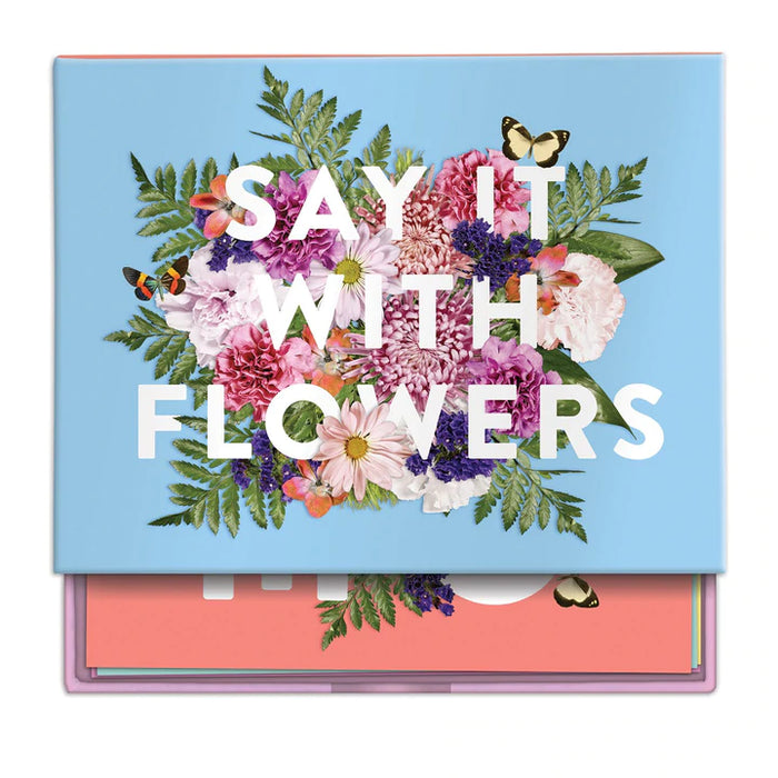 Say it with Flowers Note Cards