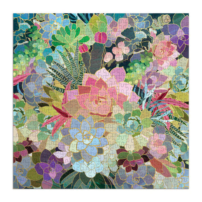 Succulent Mosaic 500pc Puzzle