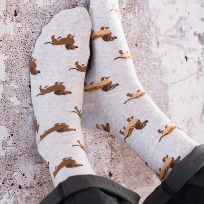 Men's Socks Wiener Dog