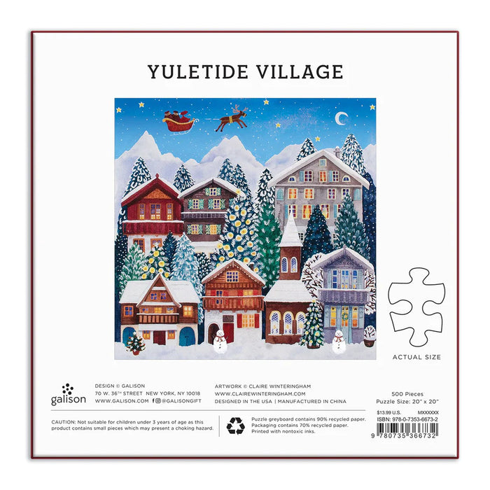 Yuletide Village 500 Pc Puzzle